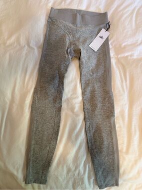 Alo Grey Seamless Performance Leggings